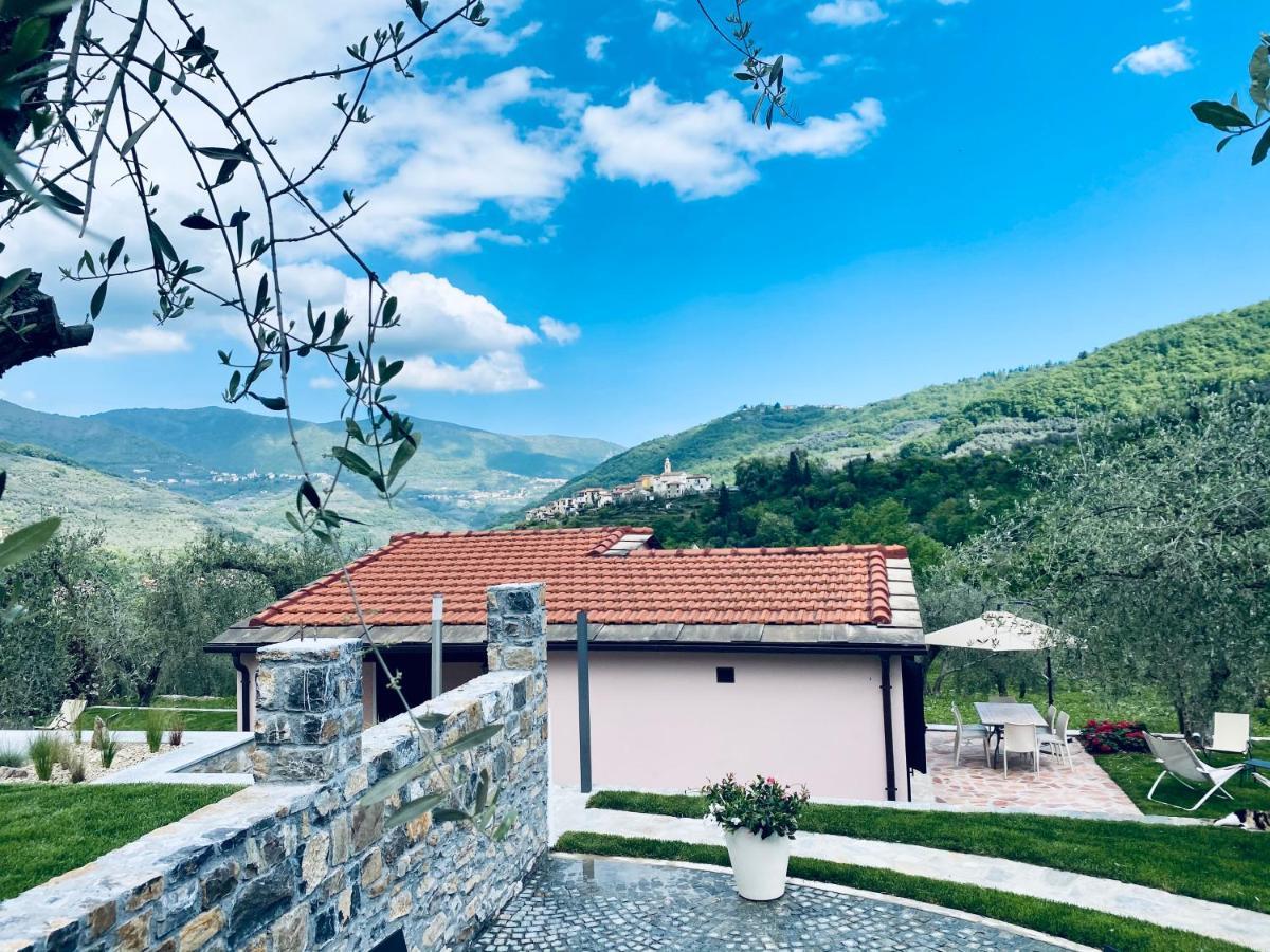 Casa Vacanze Gli Ulivi Borgomaro Eksteriør bilde